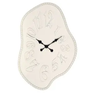 Reloj de pared de MDF 67 x 45 cm estilo bohemio