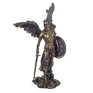 Figura del Arcángel Miguel de resina 36 cm