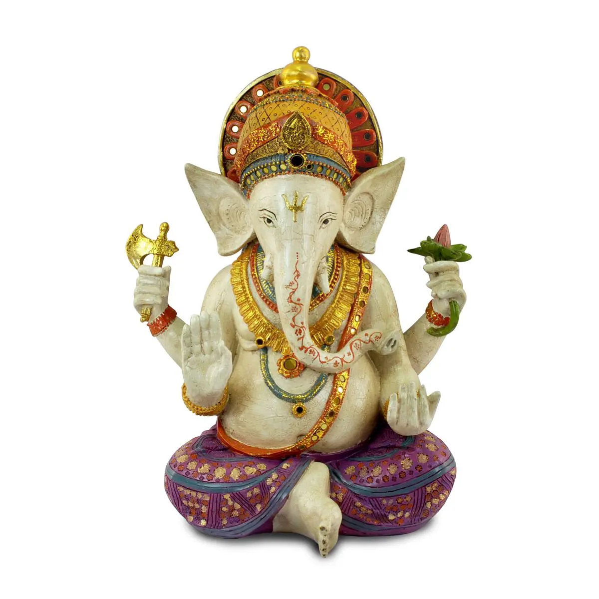 Figura de Ganesha de resina 38 x 21 x 29 cm