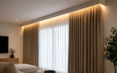 Cómo ocultar el riel de las cortinas: cortineros y soluciones para conseguir un acabado limpio
