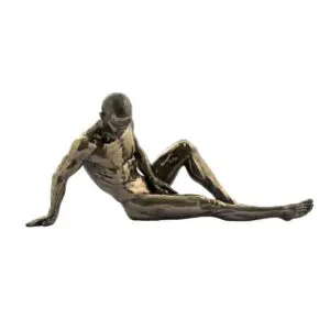Figura desnudo de resina estilo clásico