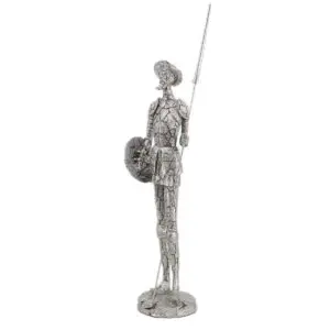 Don Quijote figura decorativa de resina 43 cm