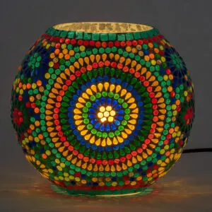 Lámpara mosaico de sobremesa 25 cm
