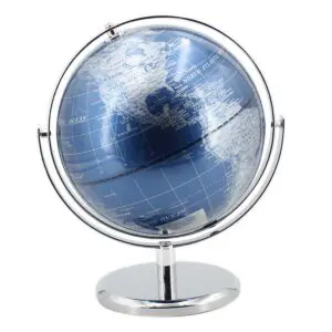 Globo terráqueo decorativo 20 cm