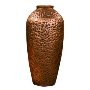 Jarrón decorativo de hojalata estilo étnico