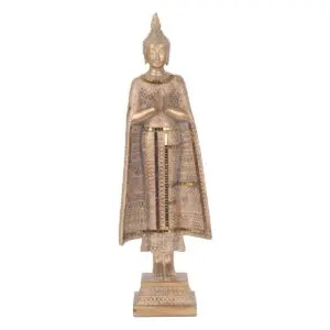 Buda decorativo de resina 43,5 cm