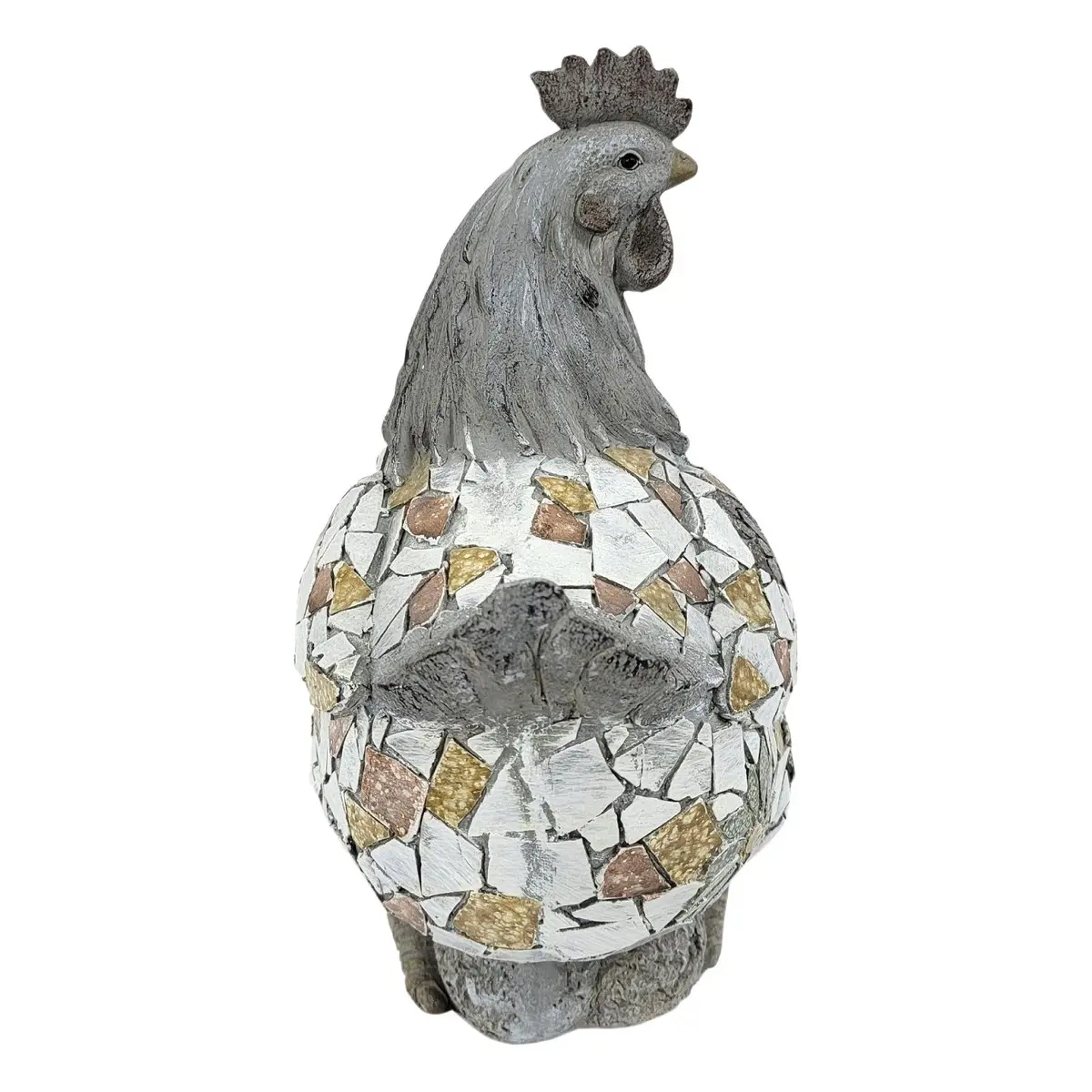 Gallo decorativo estilo natural