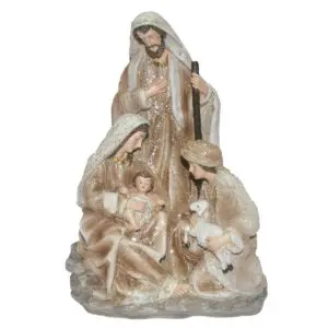 Nacimiento decorativo de resina