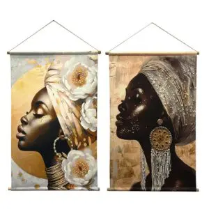 Lienzo enrollable africana 120 x 80 cm