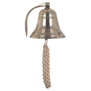 Campana decorativa de latón 38 cm