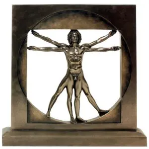 Escultura Study of Proportions de resina