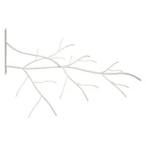 Rama de árbol decorativa de hierro para pared 90 cm