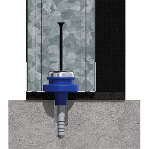 Ejemplo Amortiguador de goma senor se-tav-500-11a azul
