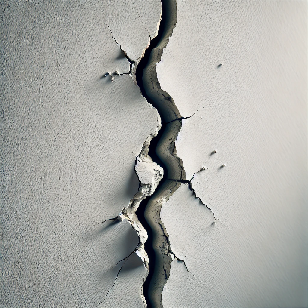 IMAGEN GRIETA PARED DE PLADUR