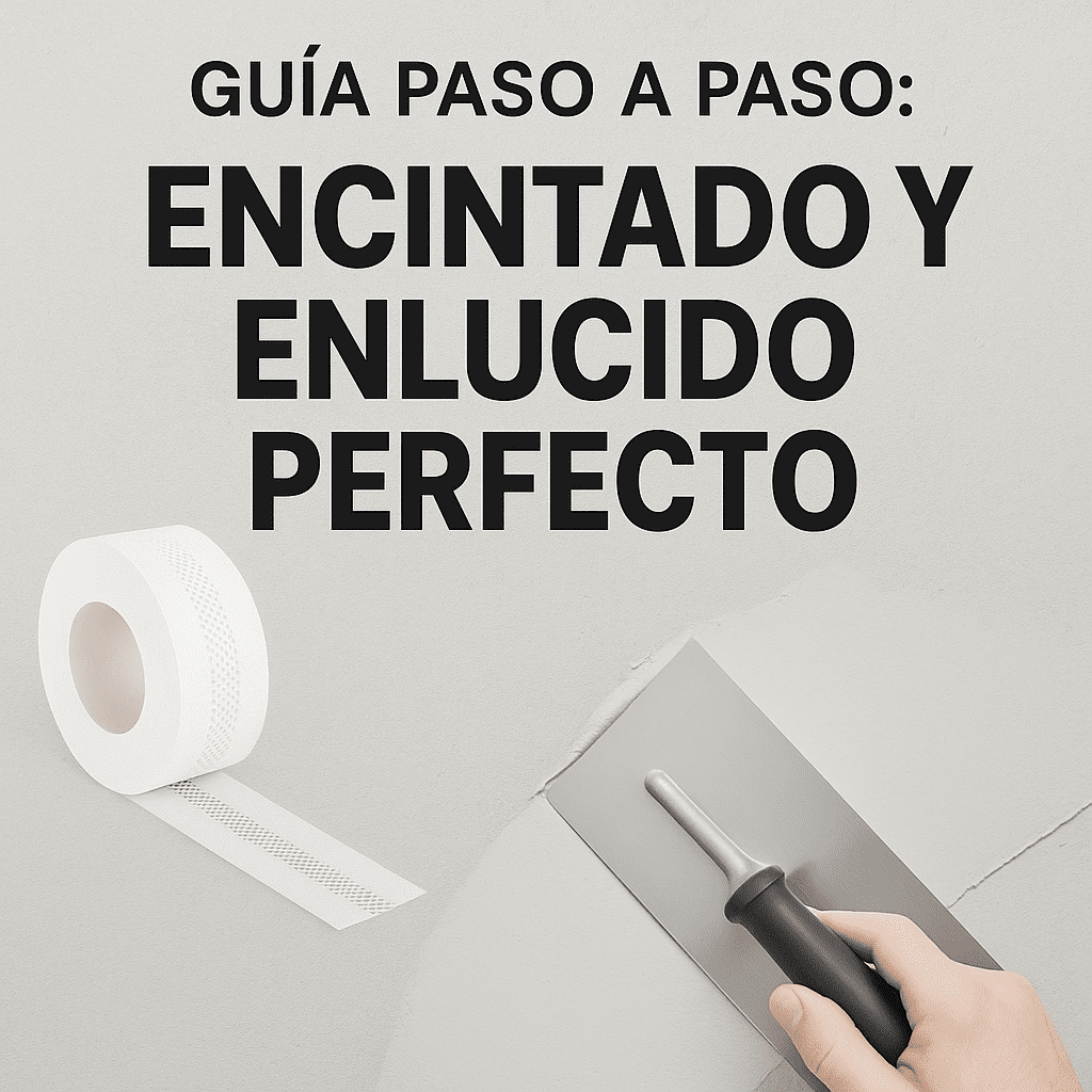 Enlucido y encintado perfecto Enlucido y encintado perfecto