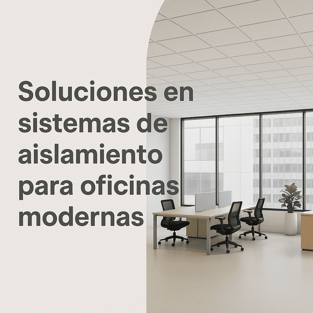 Sistemas de aislamiento para oficinas