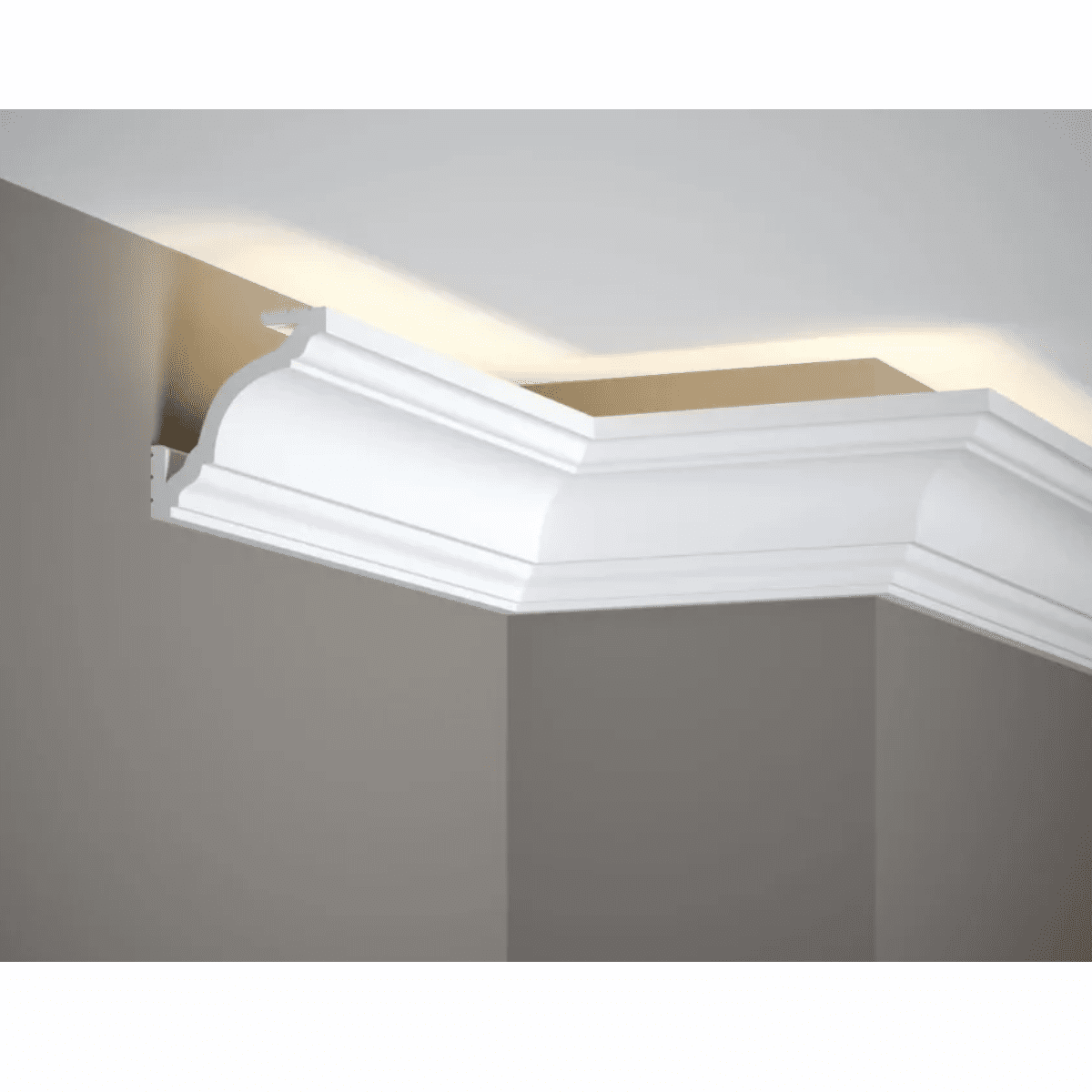 Moldura de techo MD213 con iluminación LED indirecta